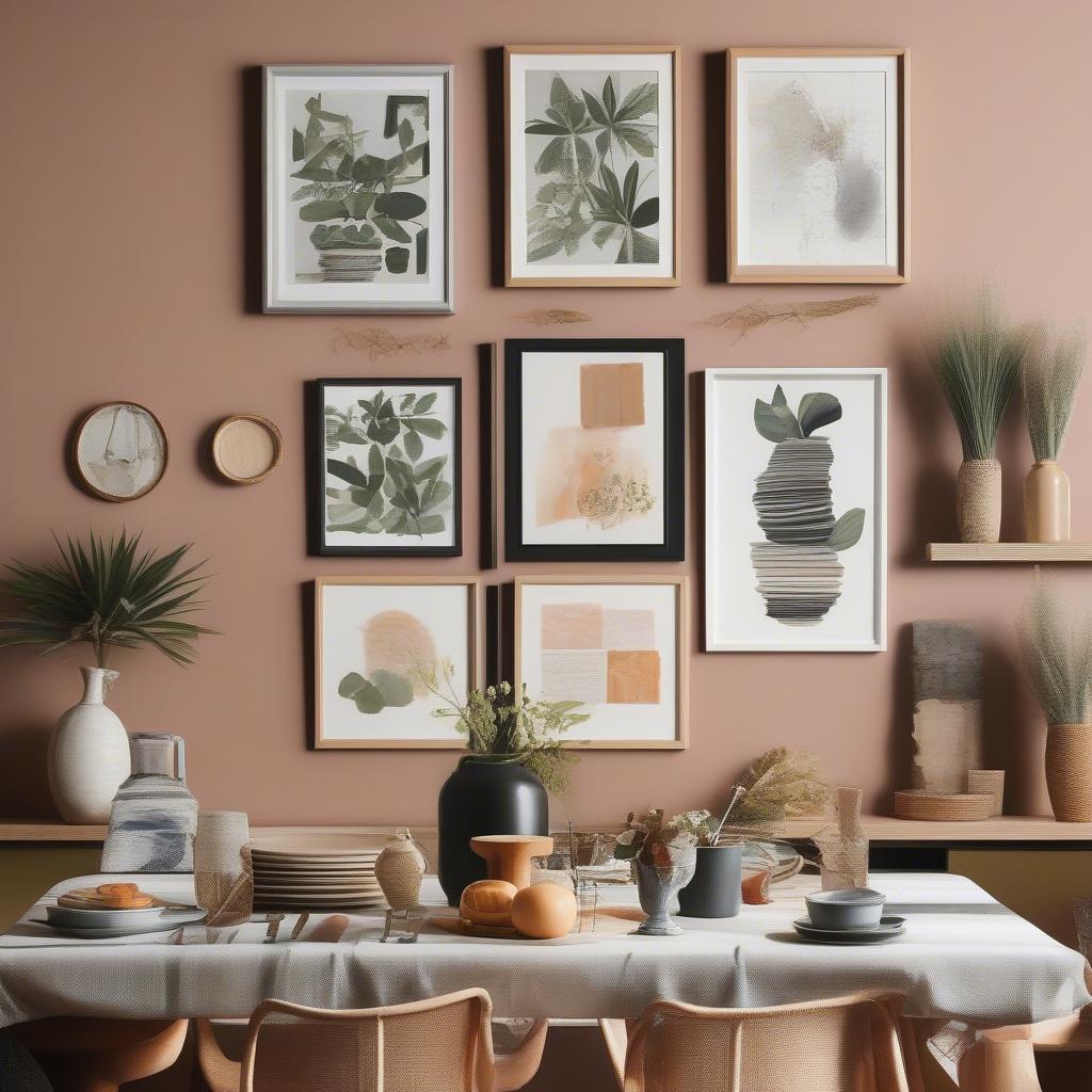 Dining Table Wall Art Ideas