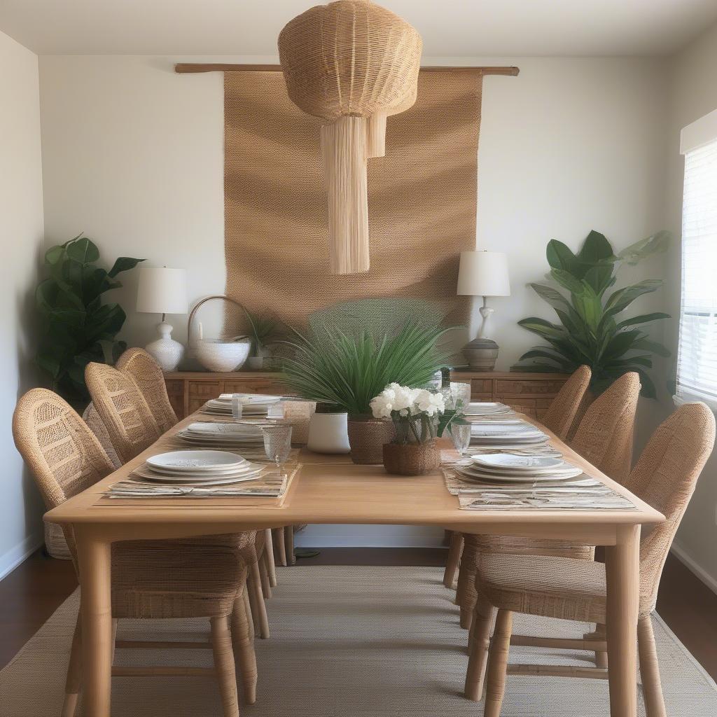 Dining Table Wall Art Styling Tips