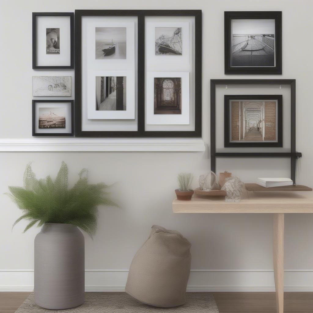 Displaying a 20x30 Poster Frame in Various Settings