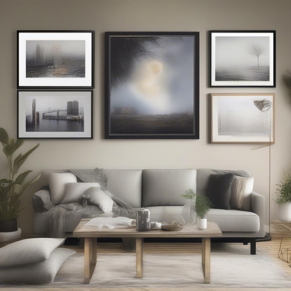 Displaying Canvas Wall Art