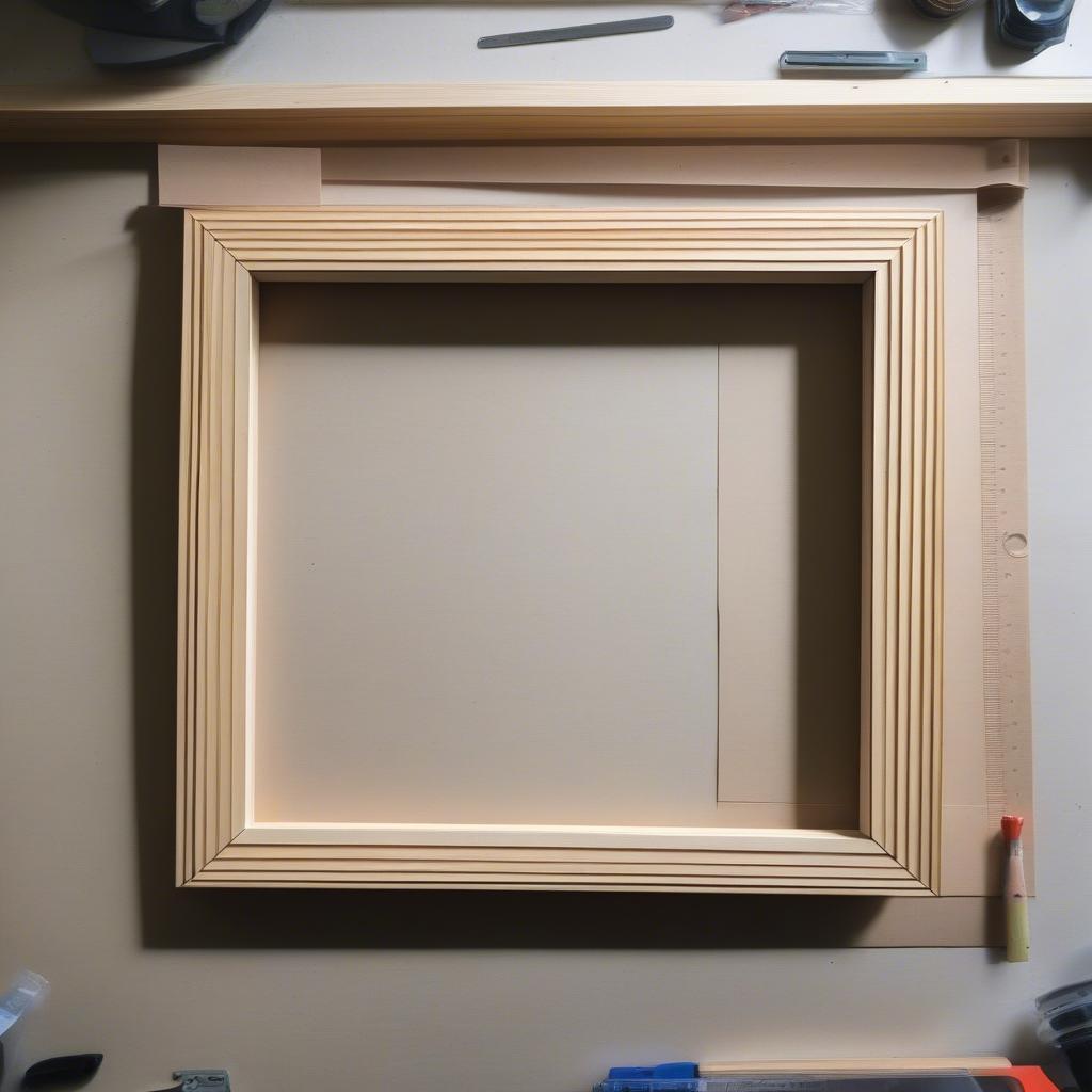 DIY 16x25 Picture Frame Project