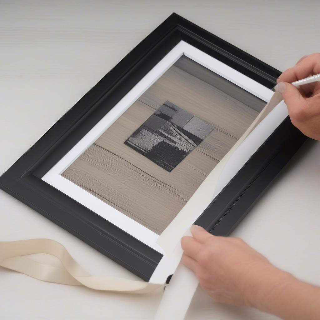 DIY Framing with an 8x10 Matted Frame