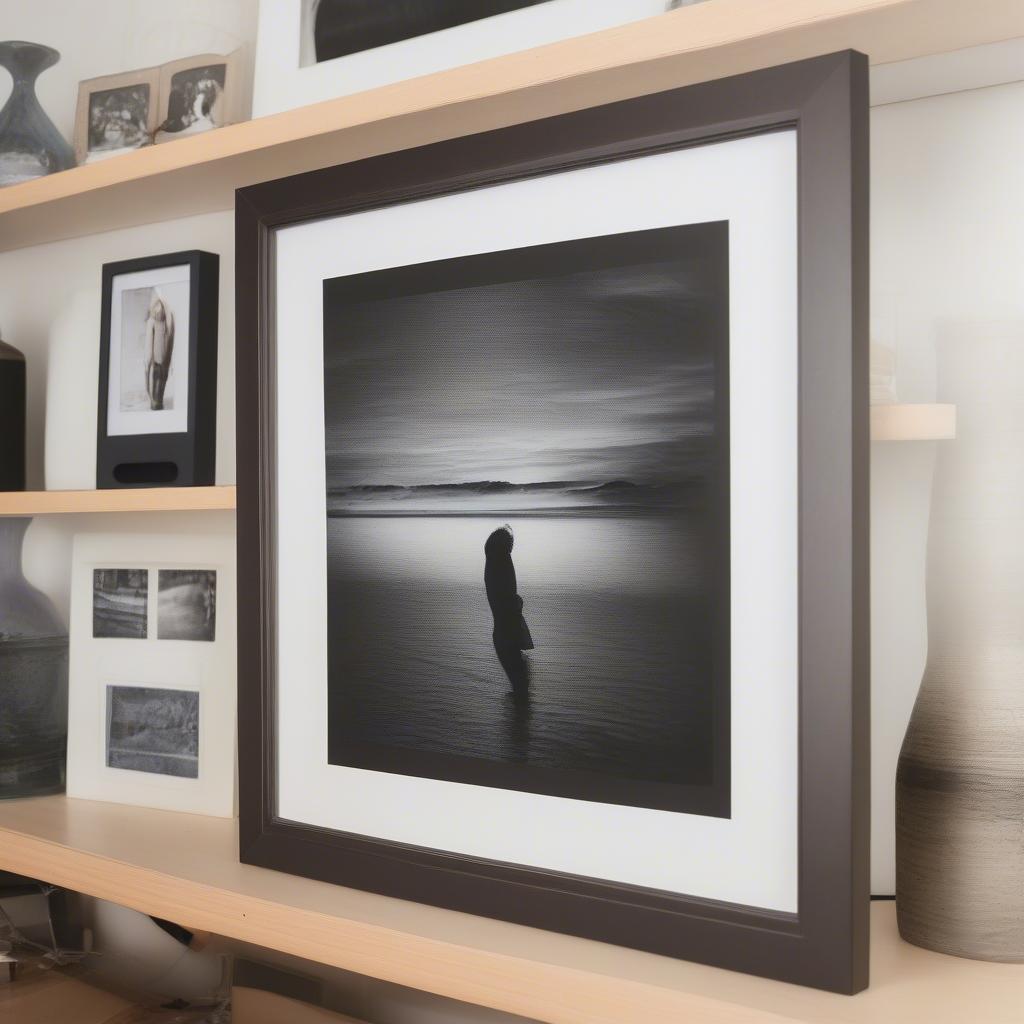 DIY Big Print Framing Techniques