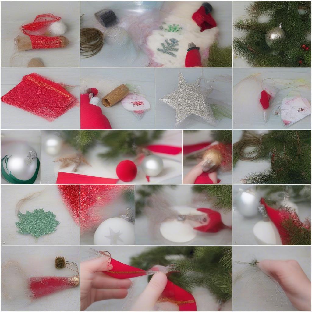 DIY Christmas Photo Ornaments Tutorial