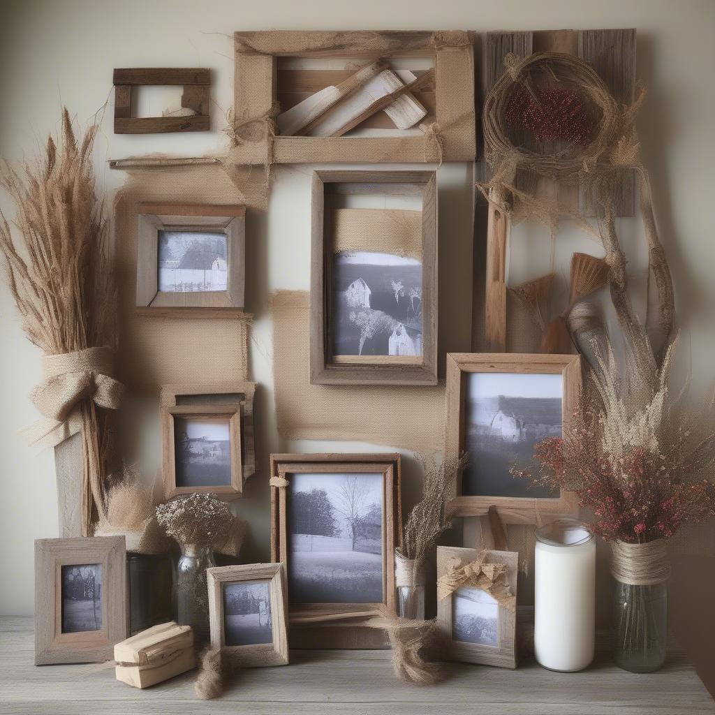 DIY Farm Picture Frame Ideas