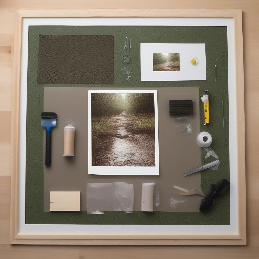 DIY Framing a 22x28 Photo Print