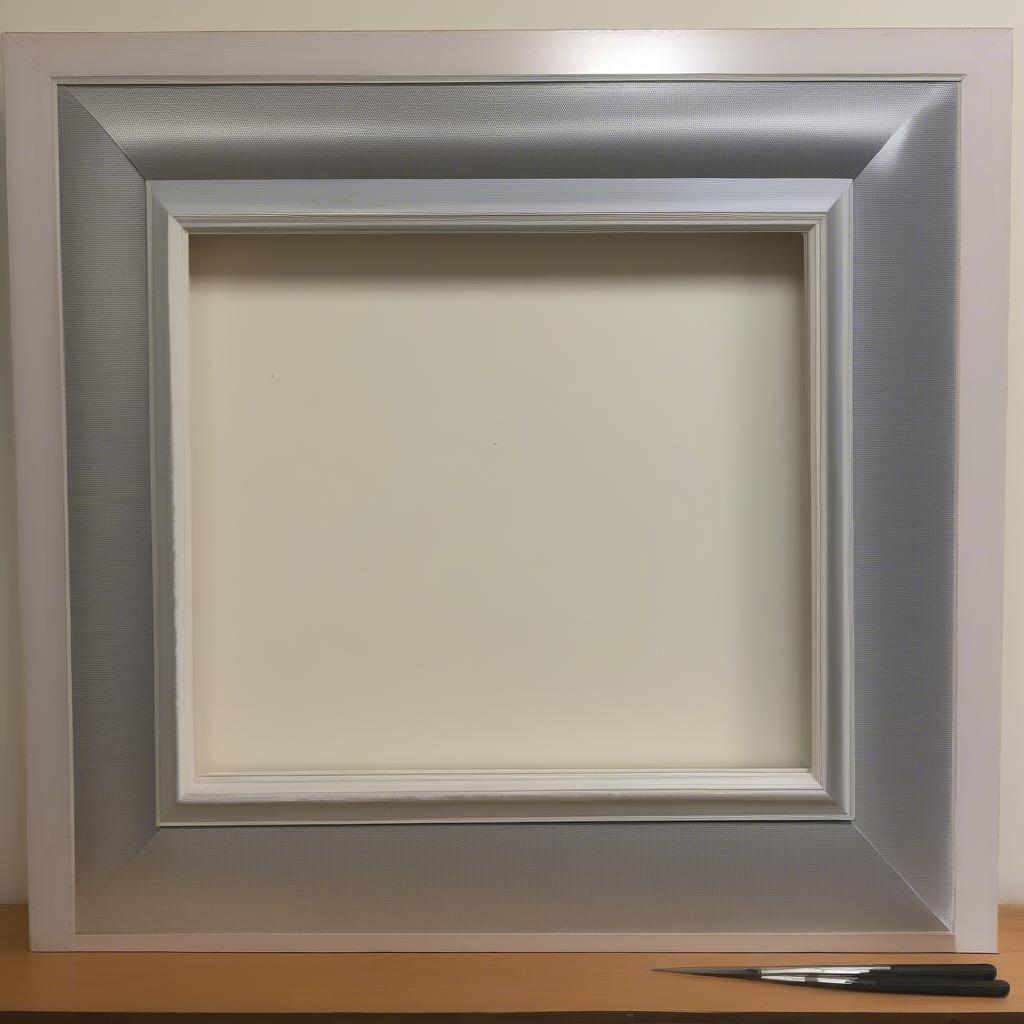 DIY Framing a 44x22 Artwork