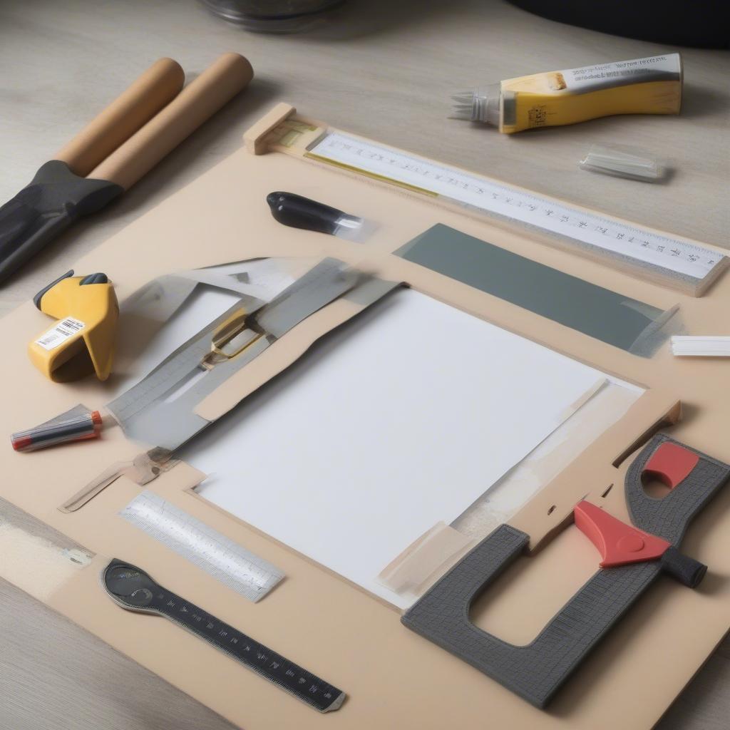 DIY Framing Tools for a 12x16 Matted Frame