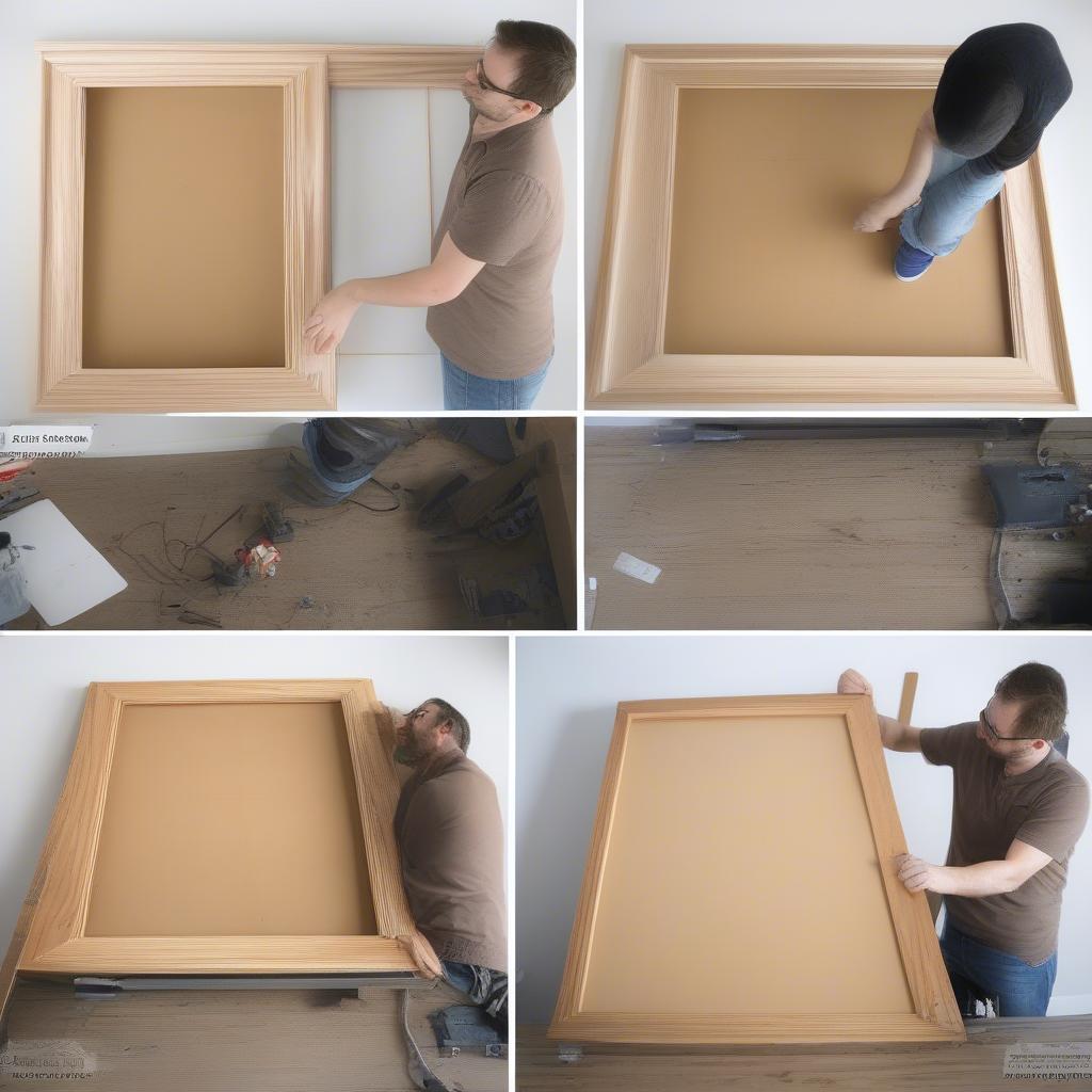 DIY Giant Photo Frame Project