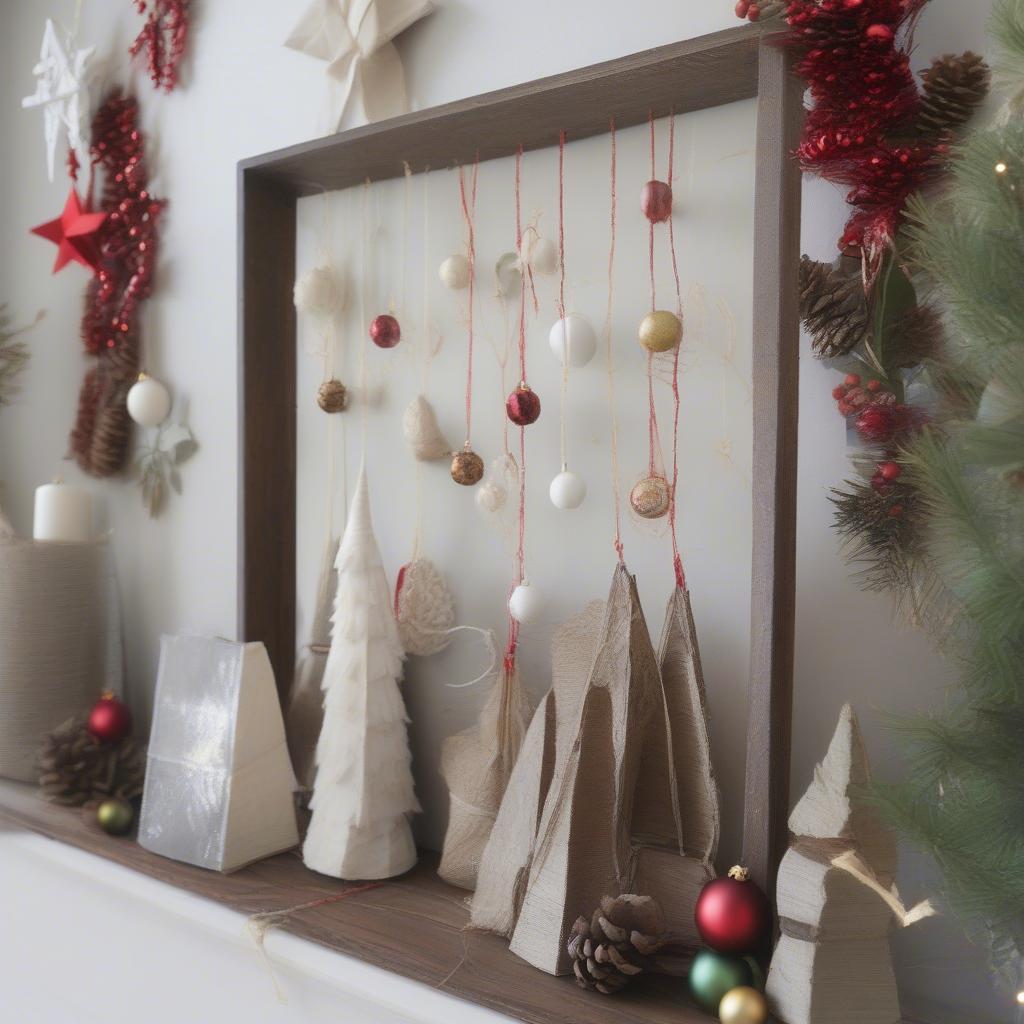 DIY Holiday Wall Decor