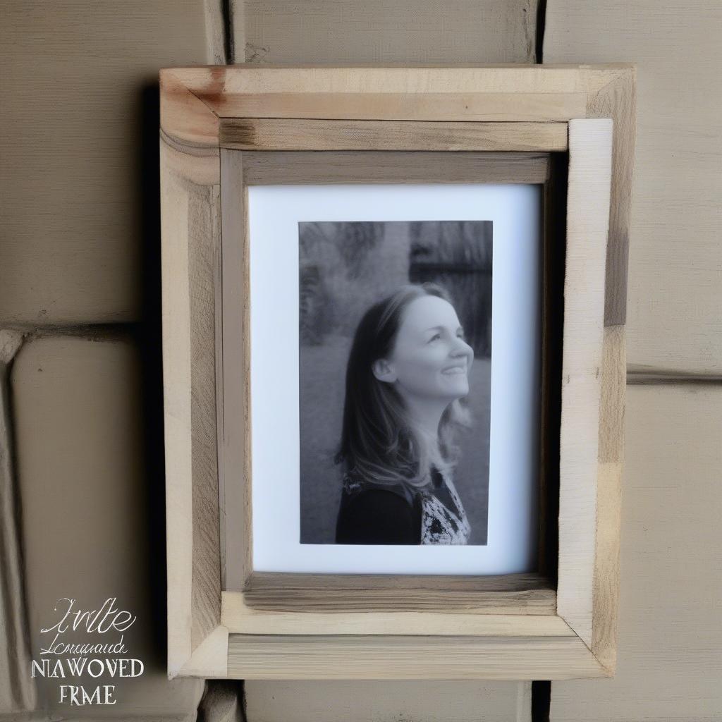 DIY Long Narrow Photo Frame