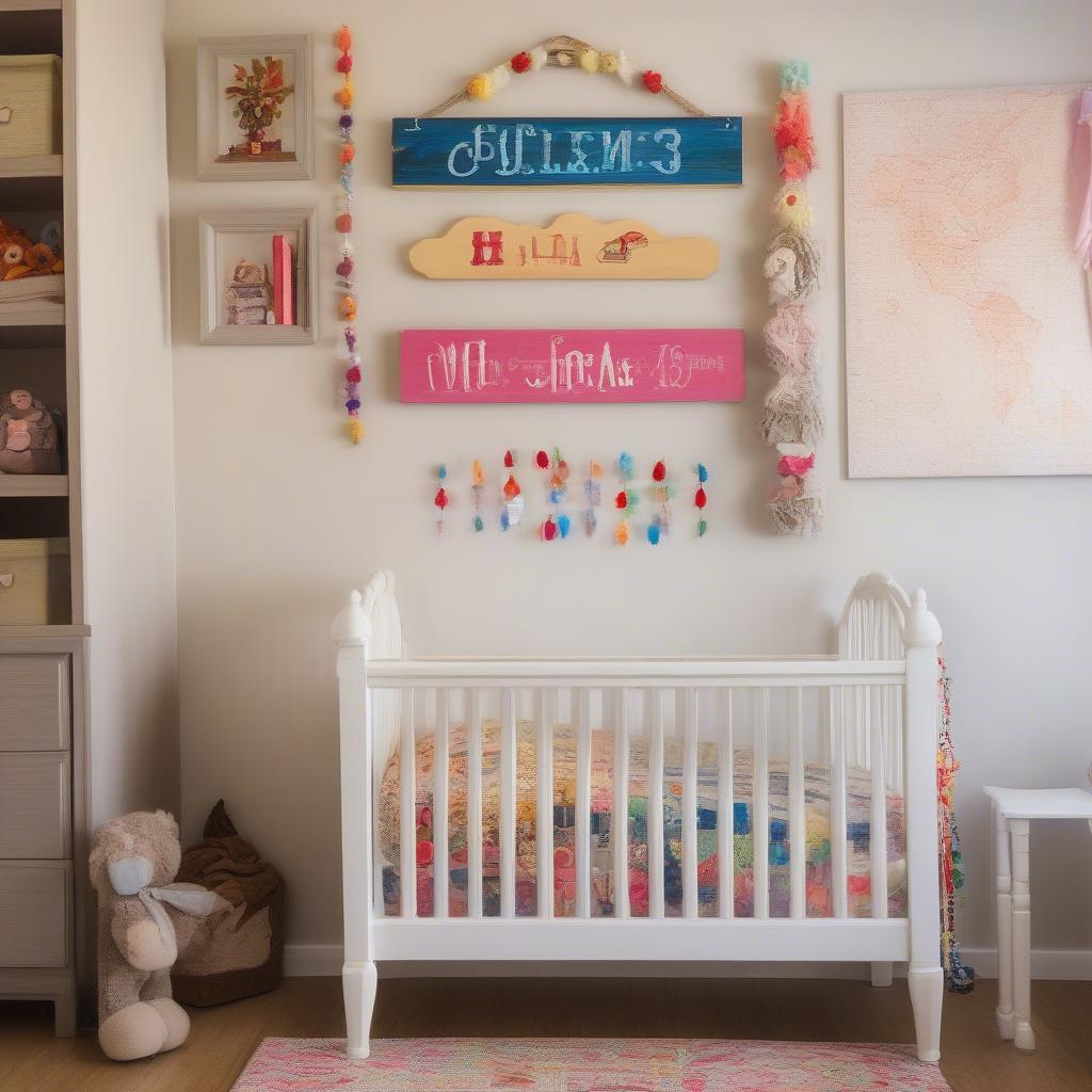 DIY Personalized Sign for Bedroom