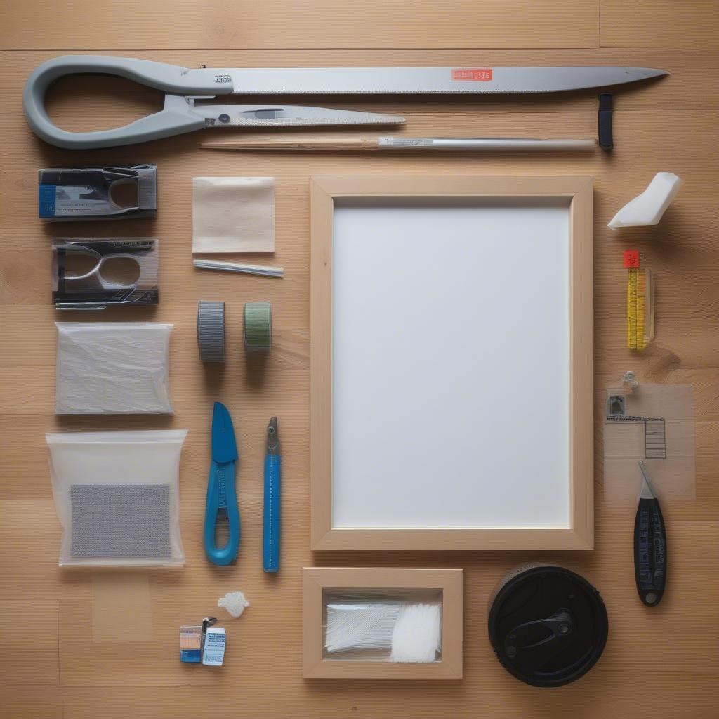 DIY Poster Framing Supplies