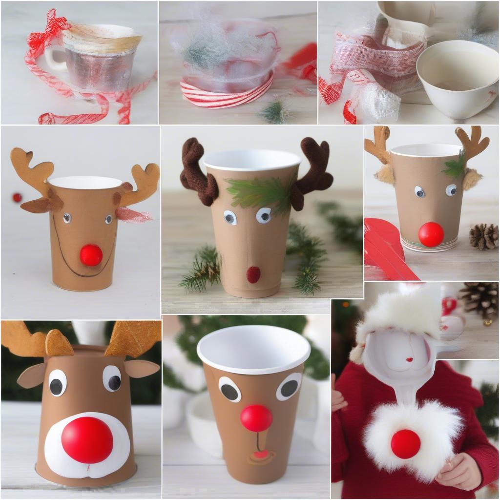 DIY Reindeer Cup Ideas