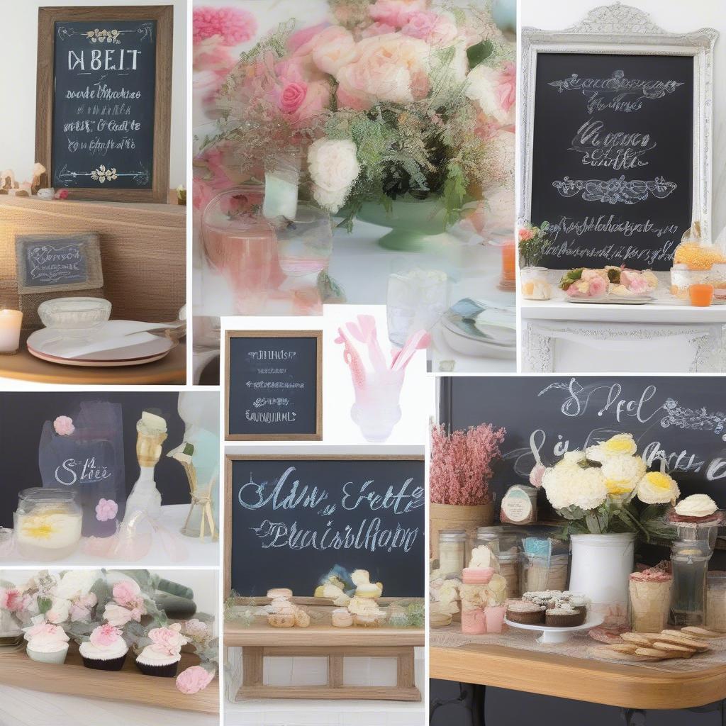 DIY Sweet Table Signs Inspiration and Ideas