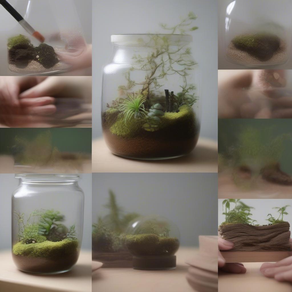 DIY Tiny Woods Terrarium Tutorial