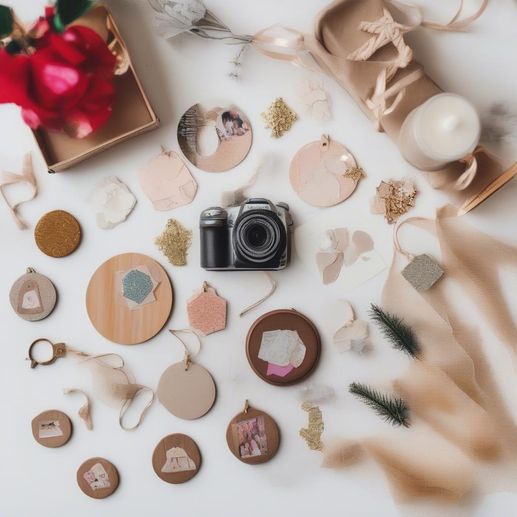 DIY Unique Photo Ornaments Craft Project