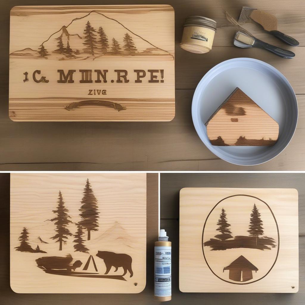 DIY Wood Camping Sign Tutorial