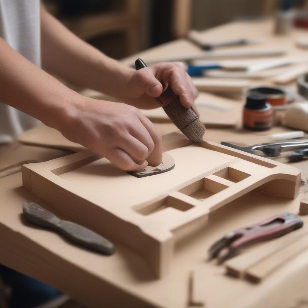 DIY Wood Home Sign Project