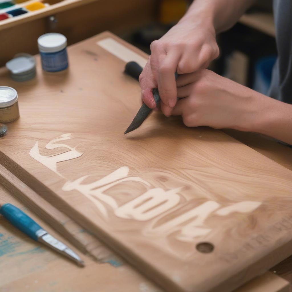 DIY Wooden Sign Project