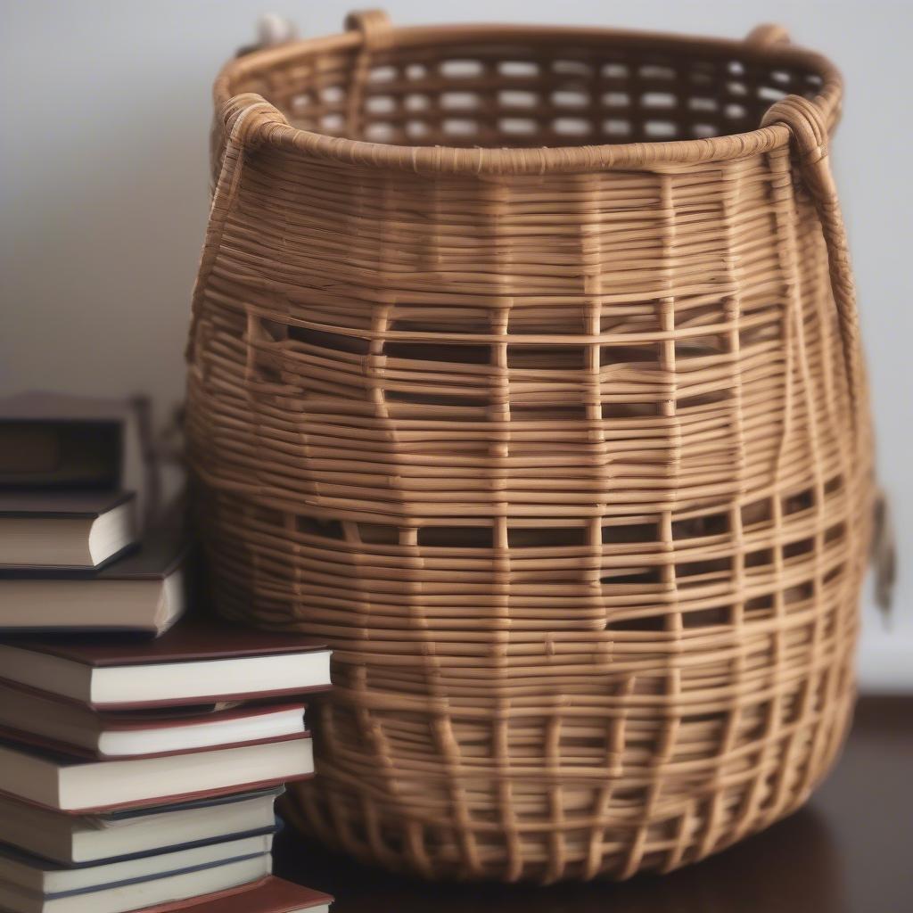 Durable Wicker and Rattan Storage Baskets