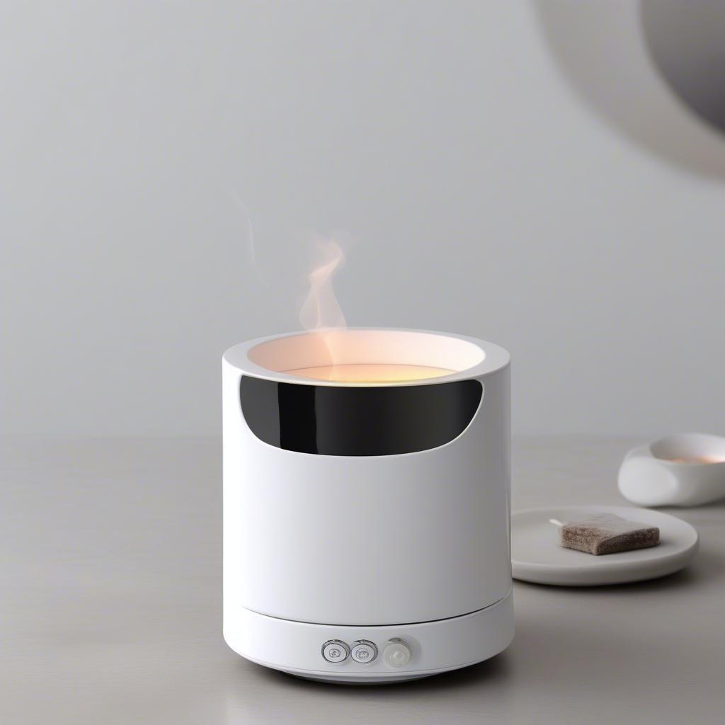 Modern White Electric Wax Melter