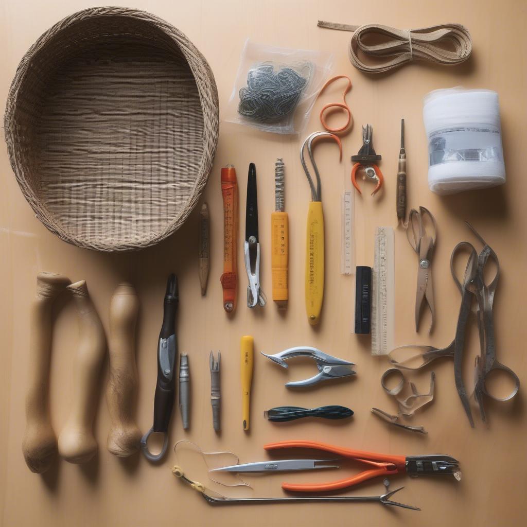 Essential Tools for Wicker and Rattan Weaving