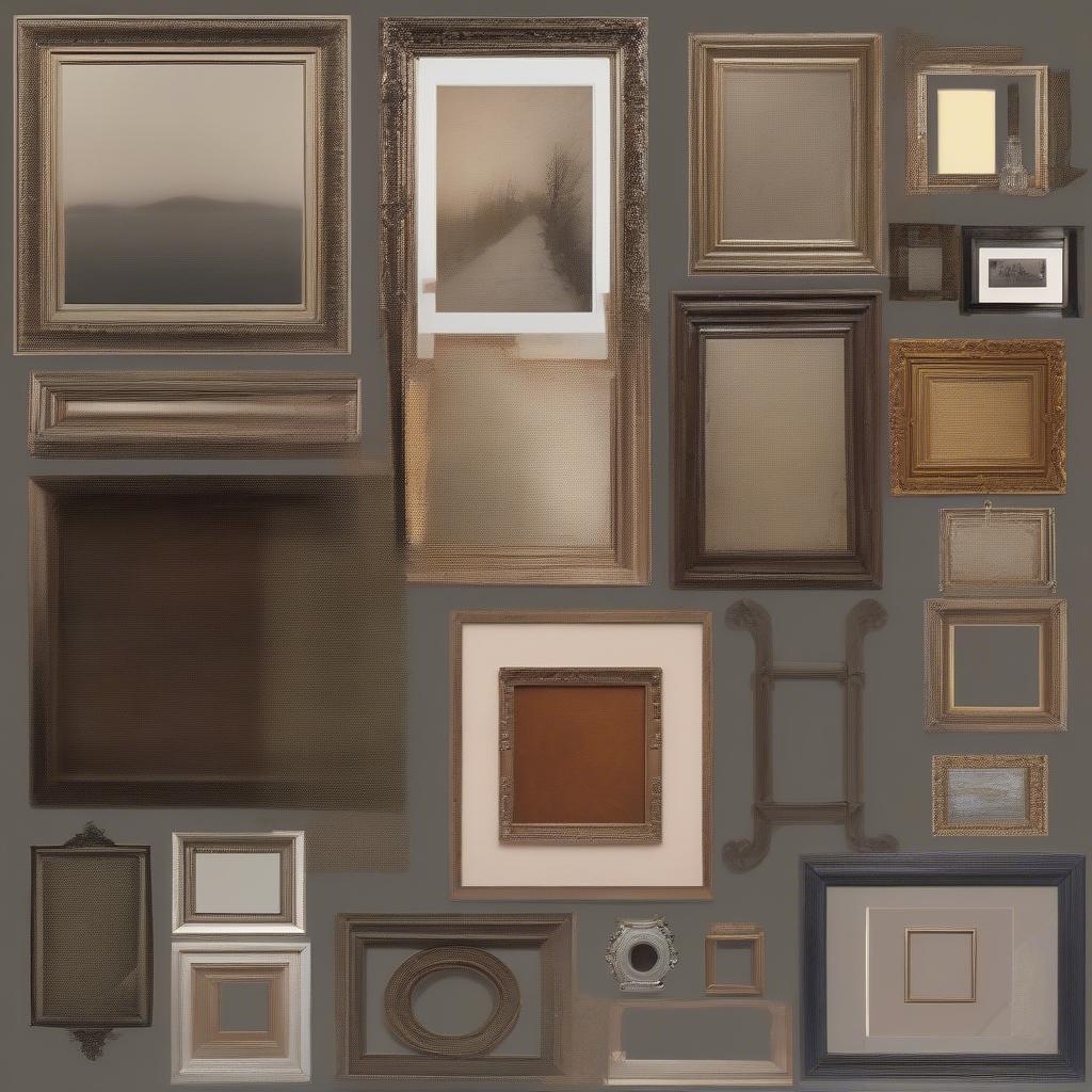 Extra Large Wall Art Frames in Different Styles