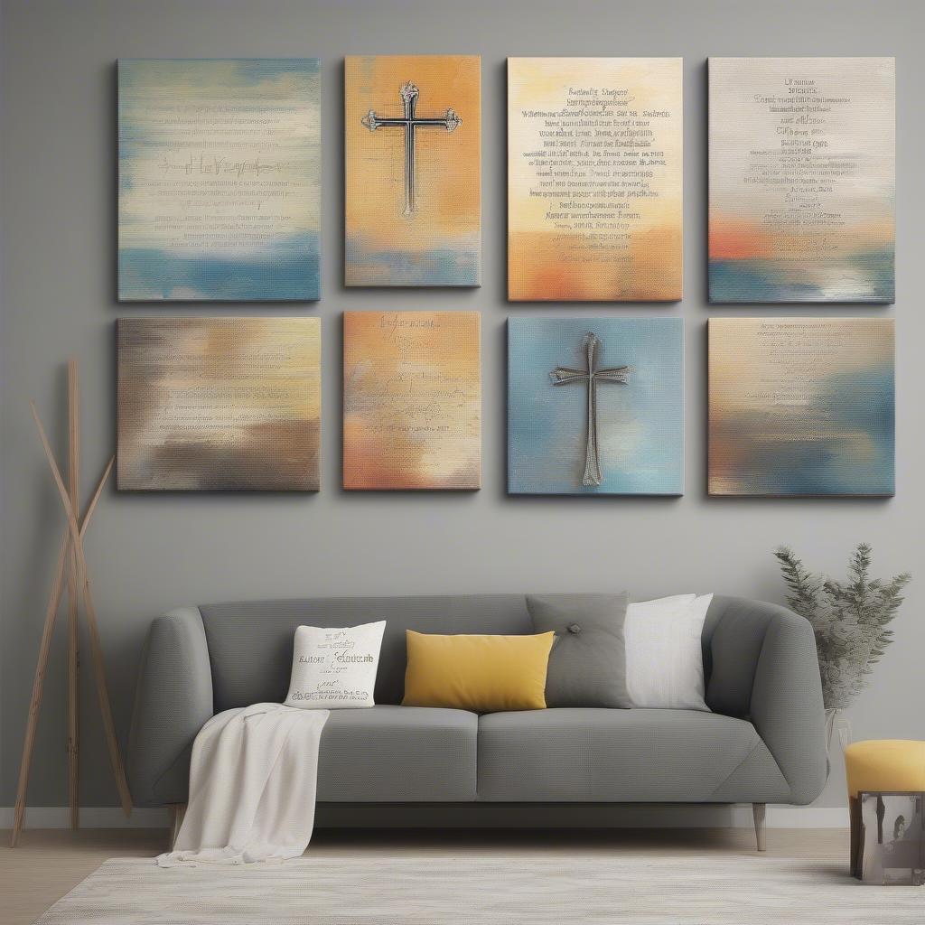 Diverse Faith Canvas Options