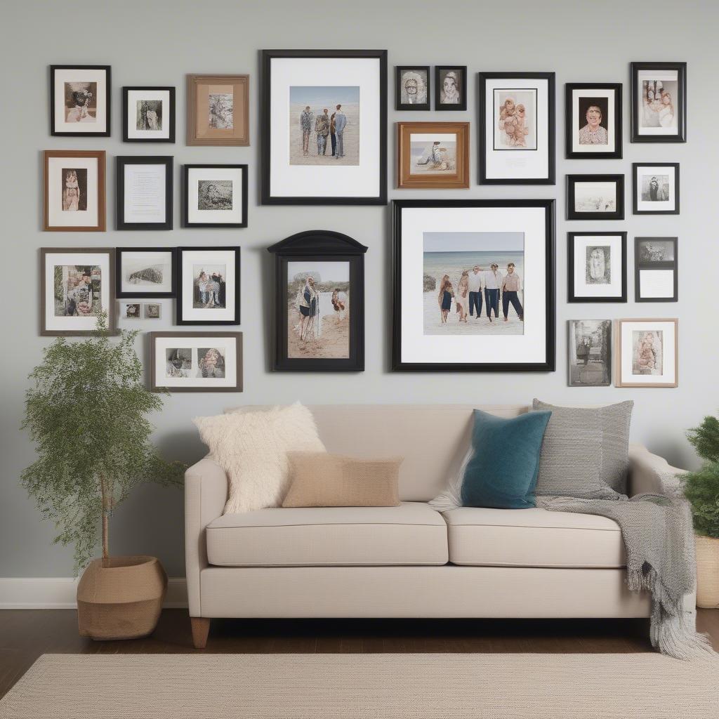 Creative Family Photo Display Ideas