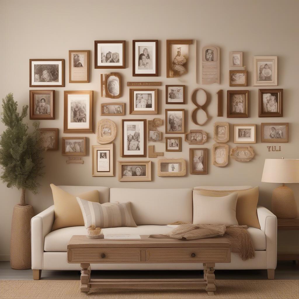 Family Wood Wall Decor Gallery Wall Ideas