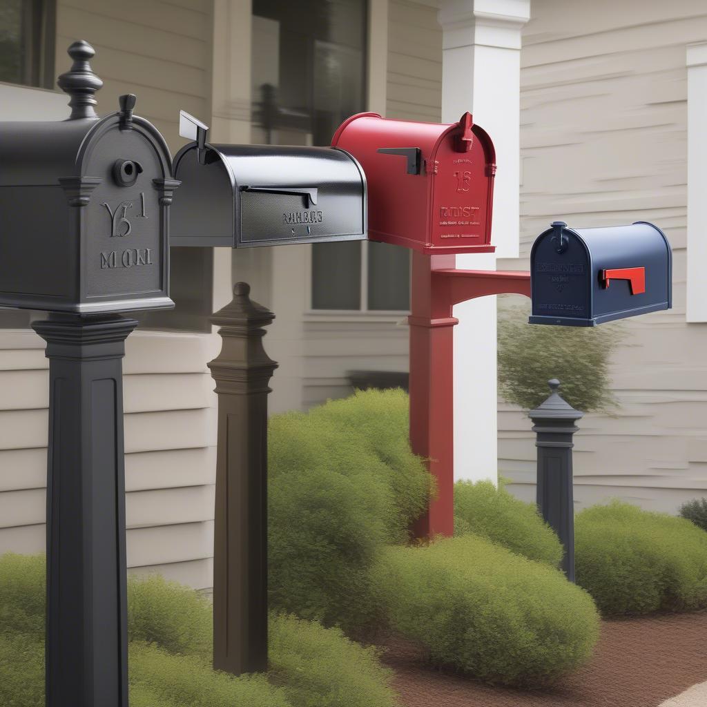 Various Mounting Options for Farmhouse Mailboxes