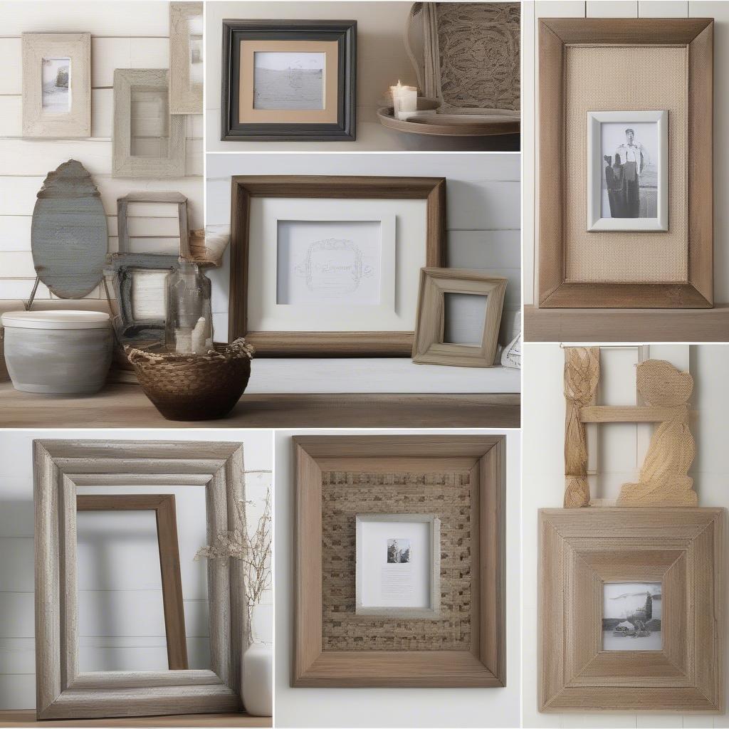 Variety of Farmhouse Picture Frames