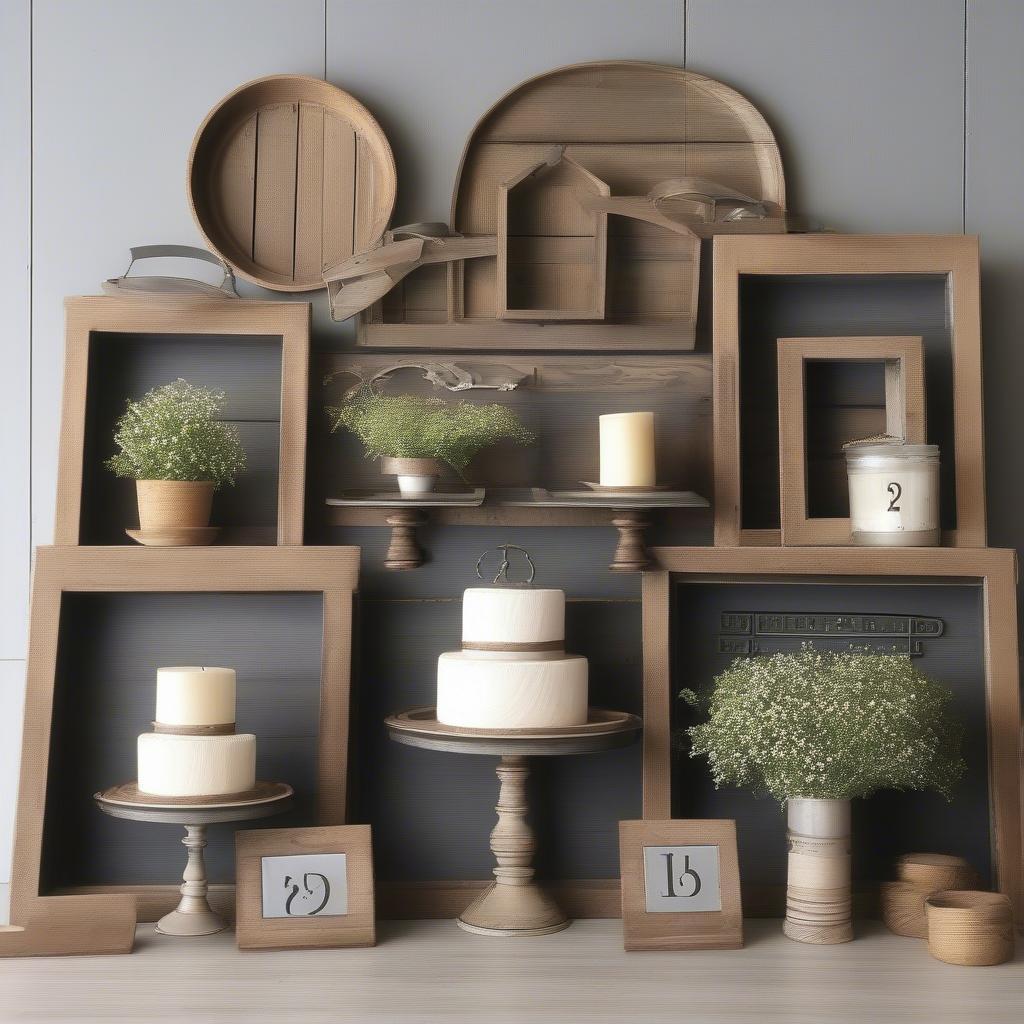 Farmhouse Tiered Tray Styles