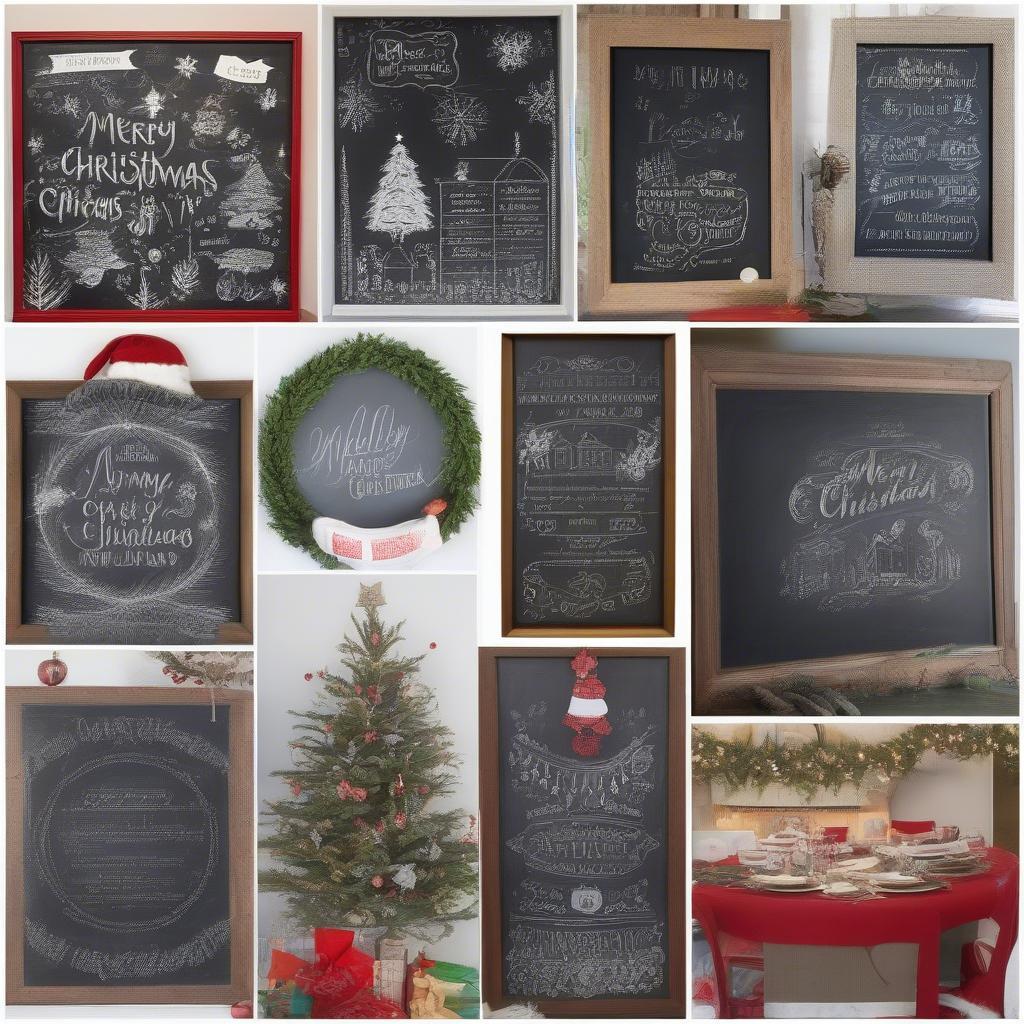 Festive Chalkboard Art Ideas