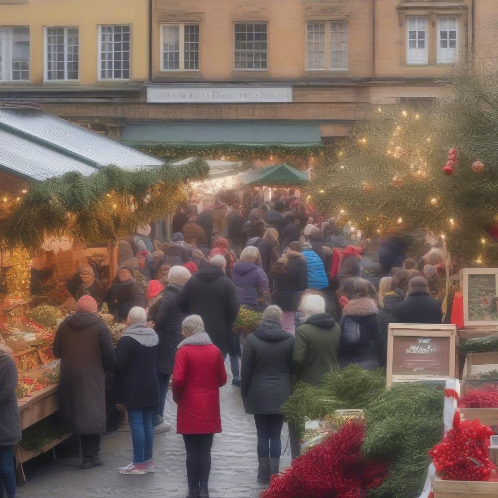 Finding Mistletoe at Local Markets