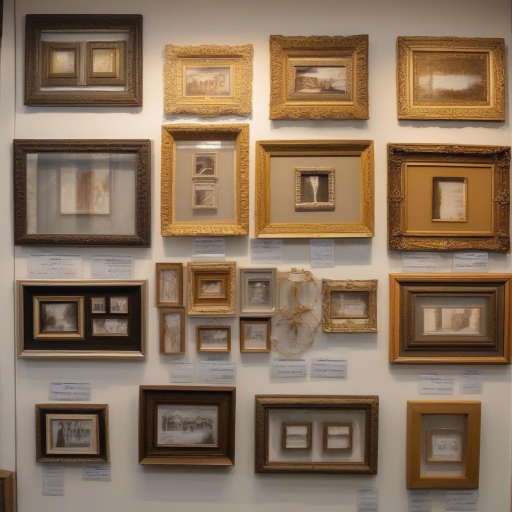 Finding the perfect picture frames locally