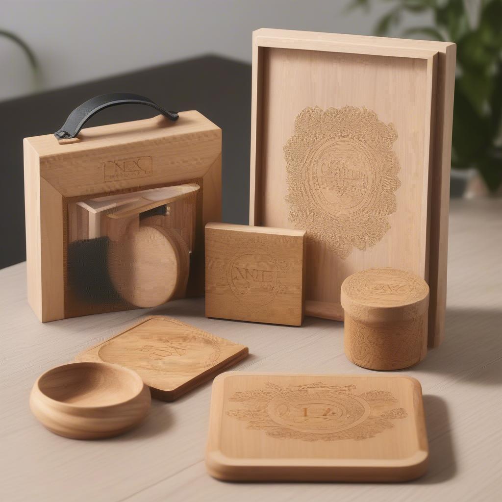 Examples of Printed Wood Products