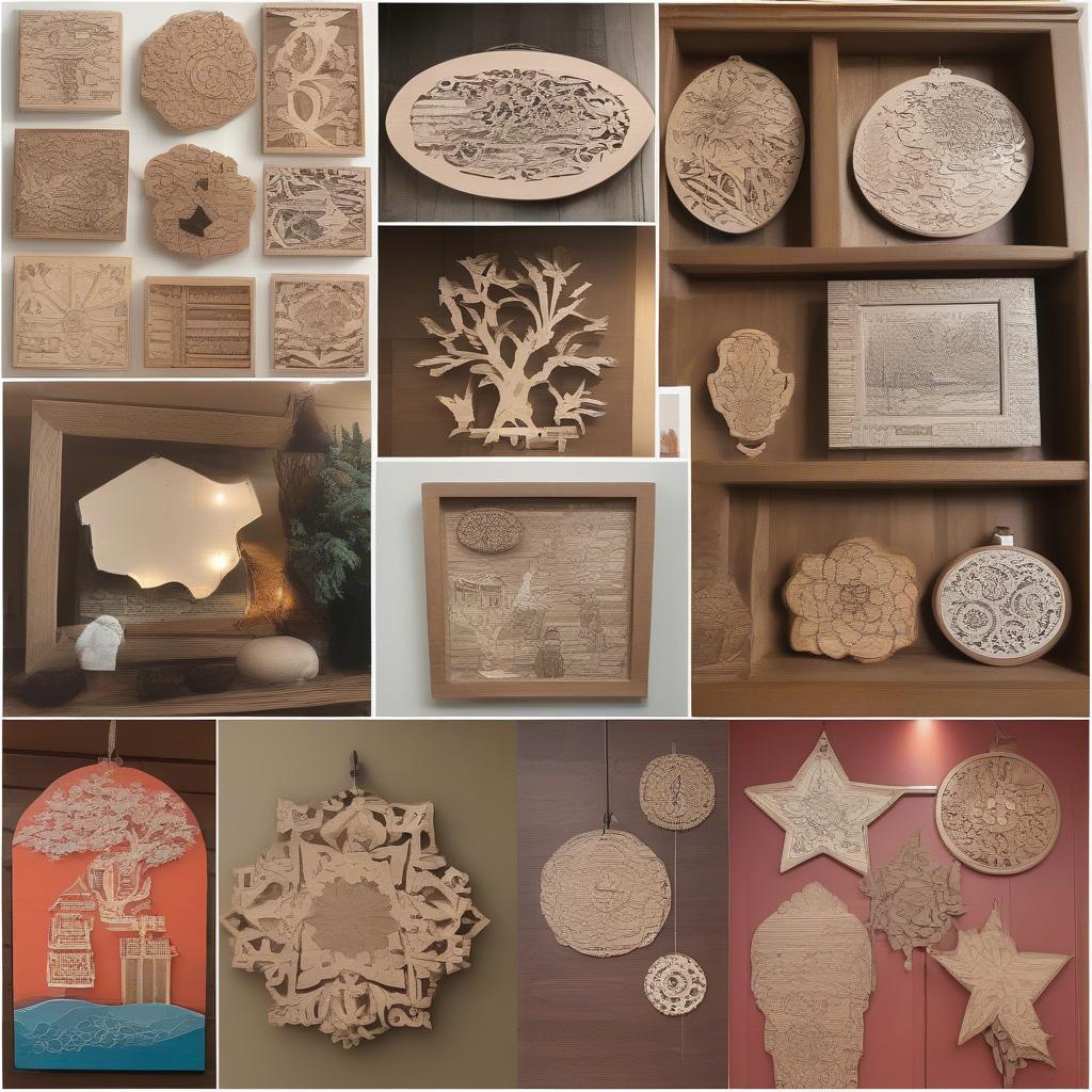 Examples of Finished Wood Cutout Projects