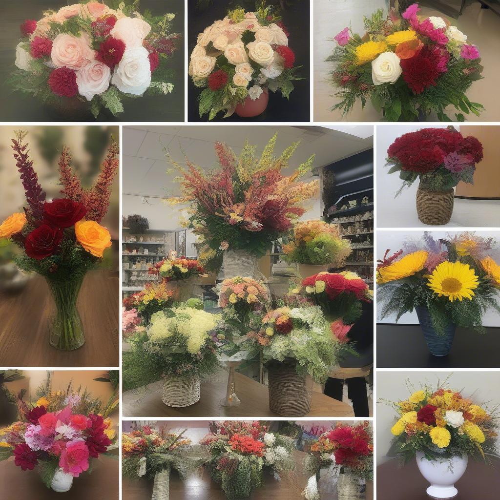 Different floral arrangement styles available in Longview, TX