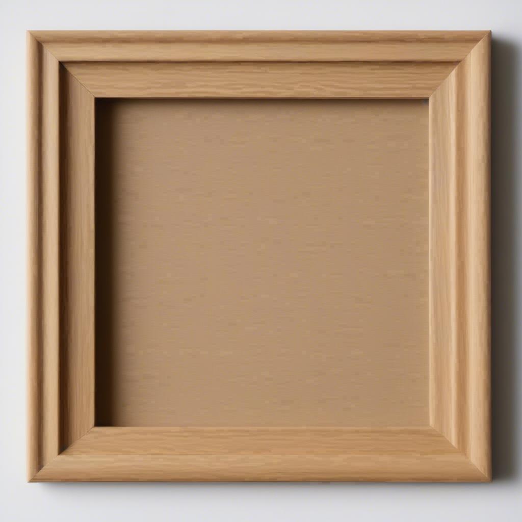 Frame 17x17 Natural Wood Finish