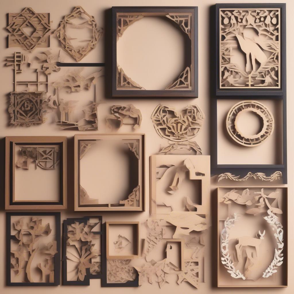 Variety of Frame Cutouts