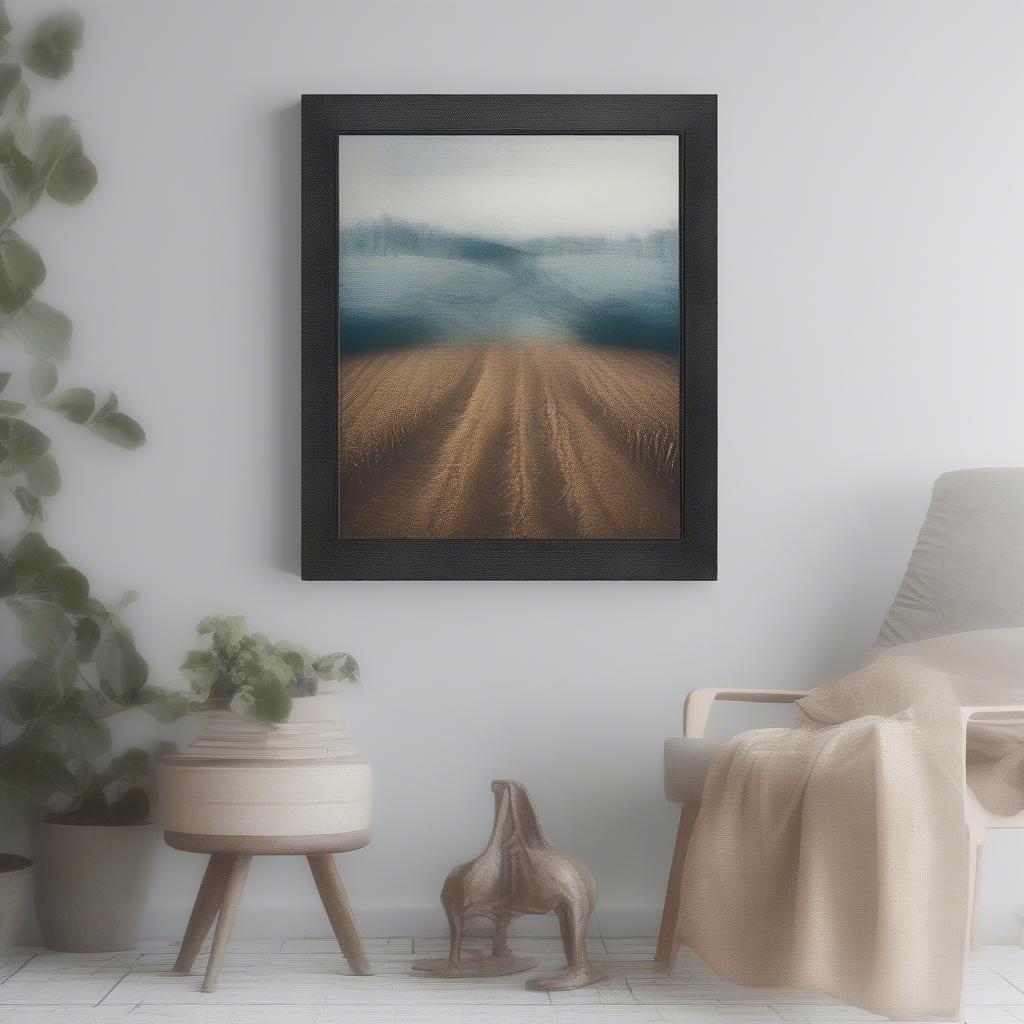 Different Frame Finishes for Canvas Prints