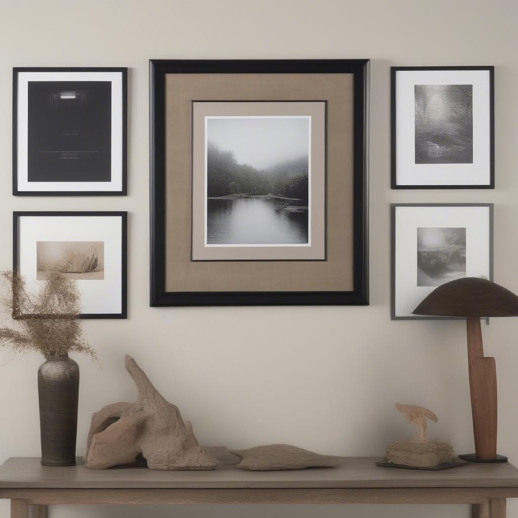 Different Frame Materials for 8x10 Matted Prints