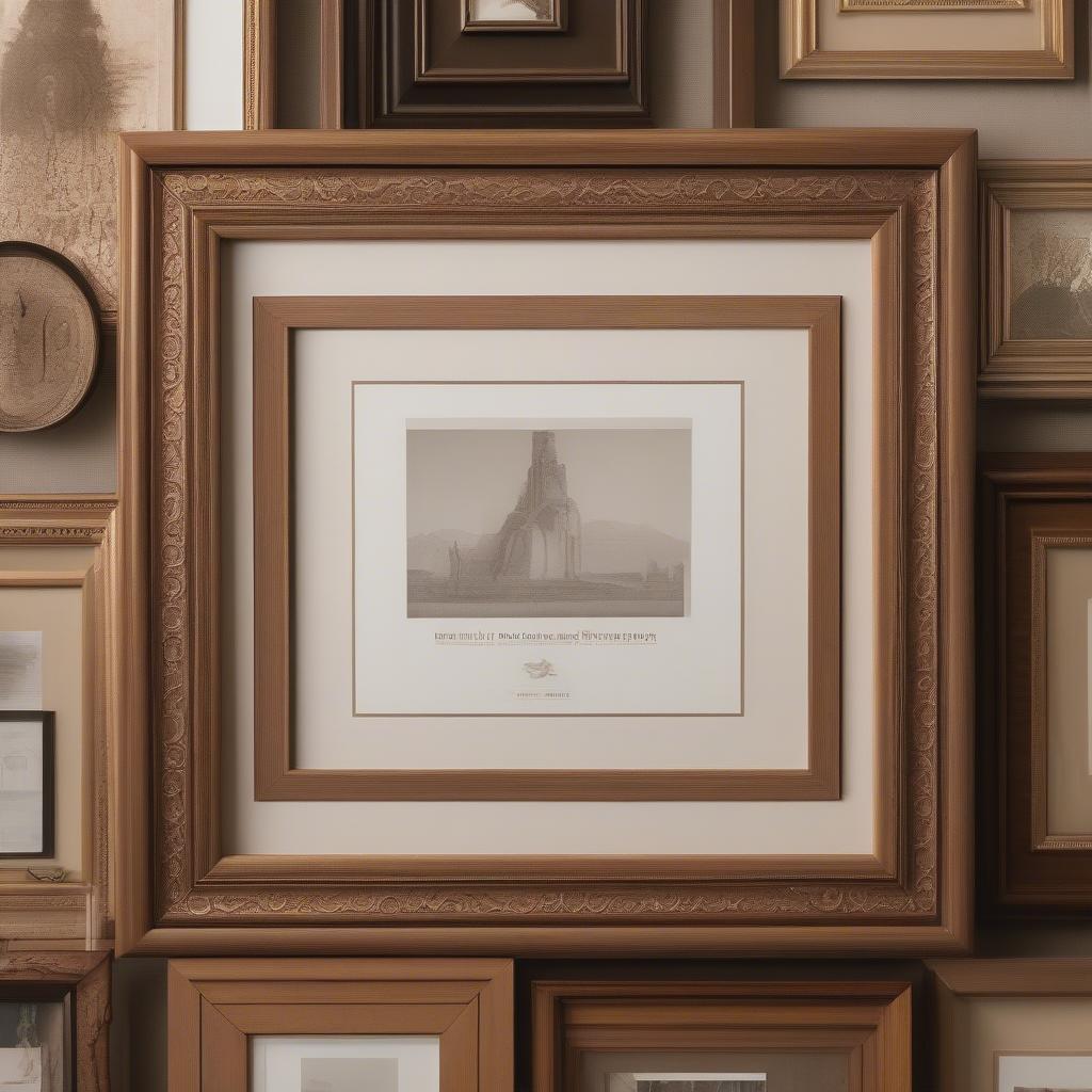 Framed Beauty Co. Wood Frames: Classic Elegance and Craftsmanship