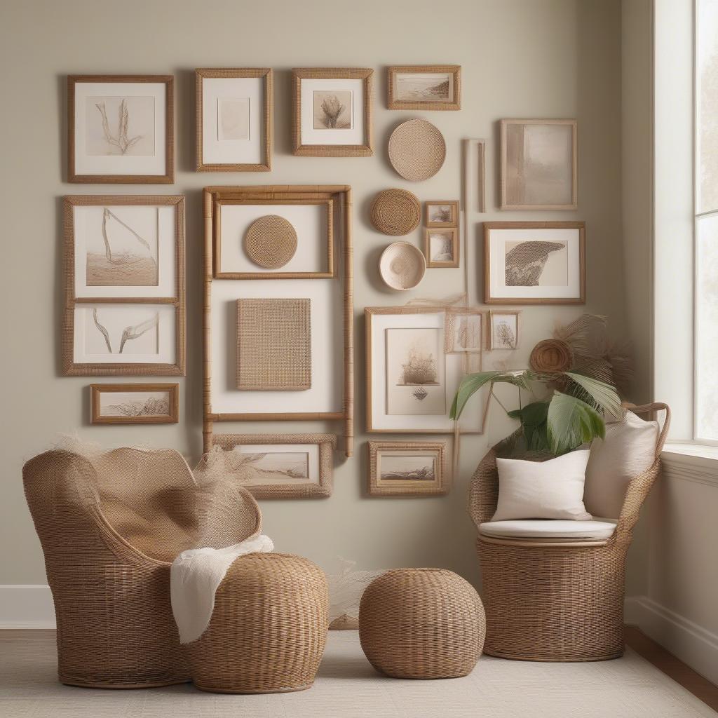 A Stunning Gallery Wall Featuring Framed Small Wall Art