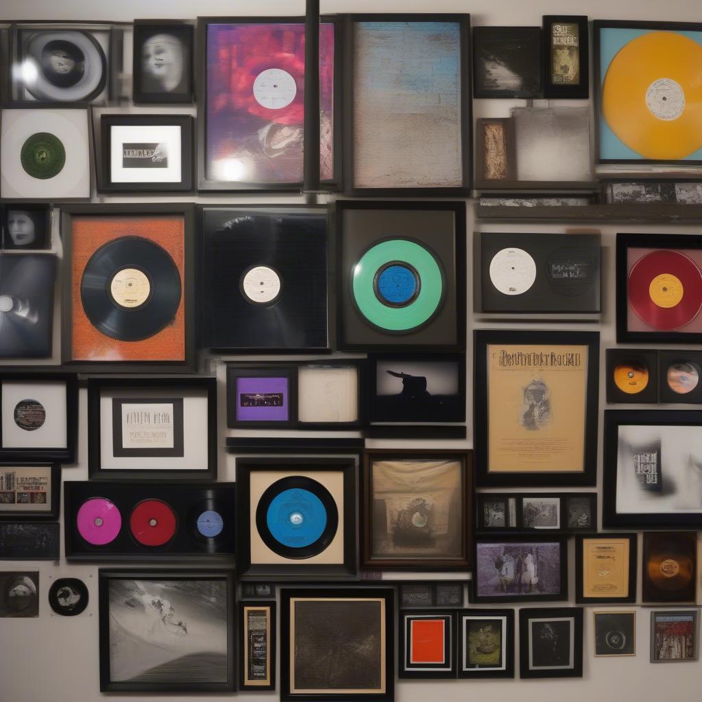 Framed Vinyl Display Ideas