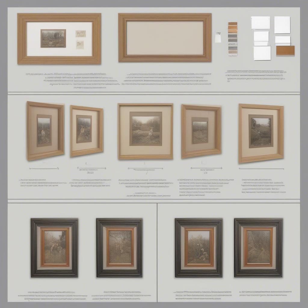 Step-by-step guide to framing a 13x15 piece of art