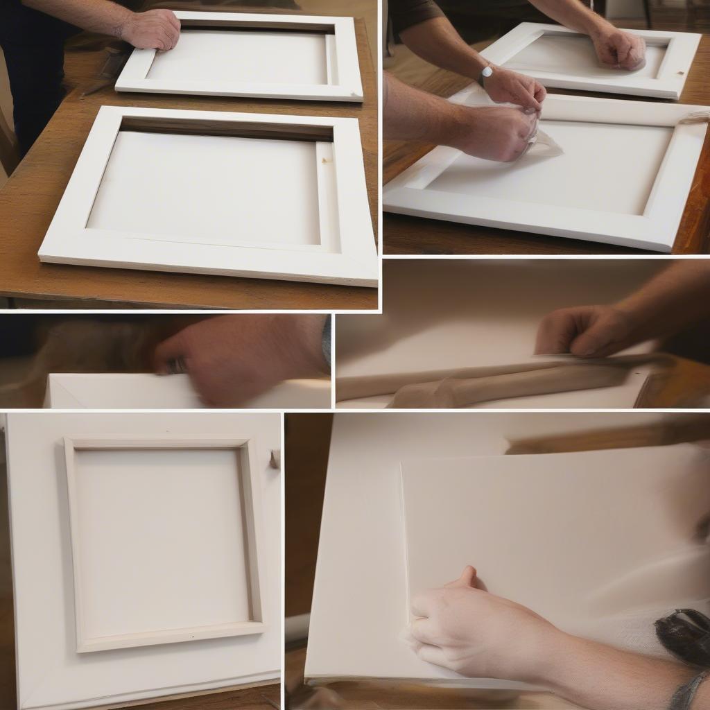 Step-by-Step Framing Process for an 11x14 Canvas