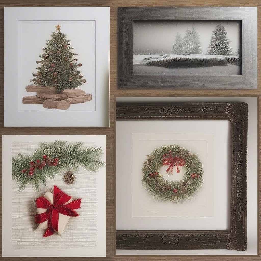 Framing Christmas Prints